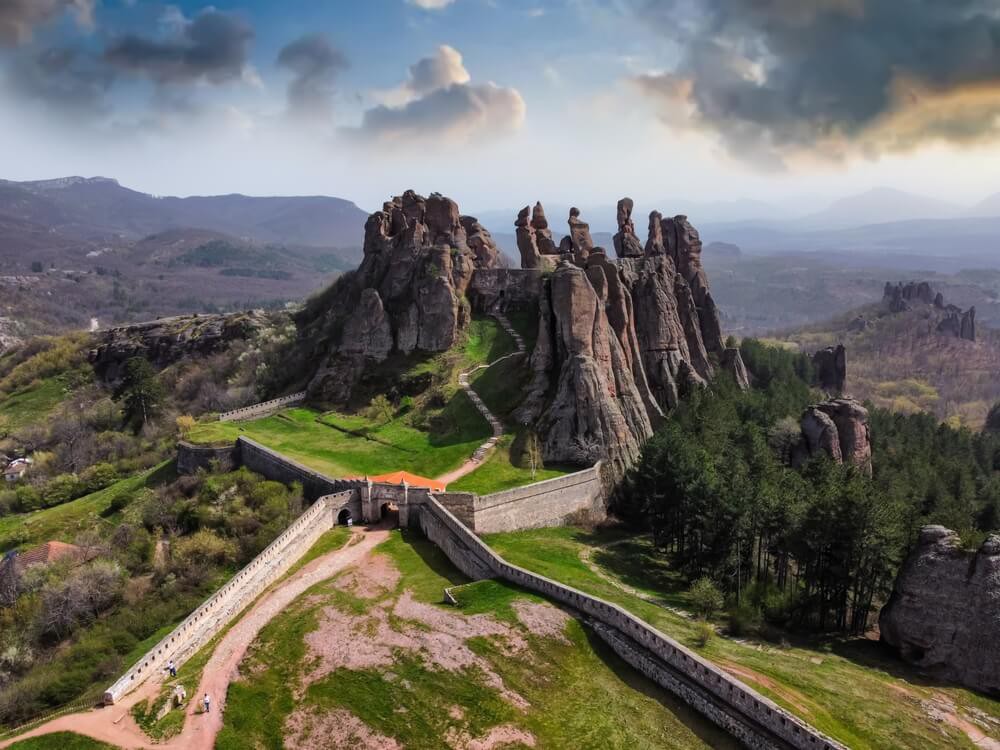 Things to do in Bulgaria: Belogradchik Fort seen from above