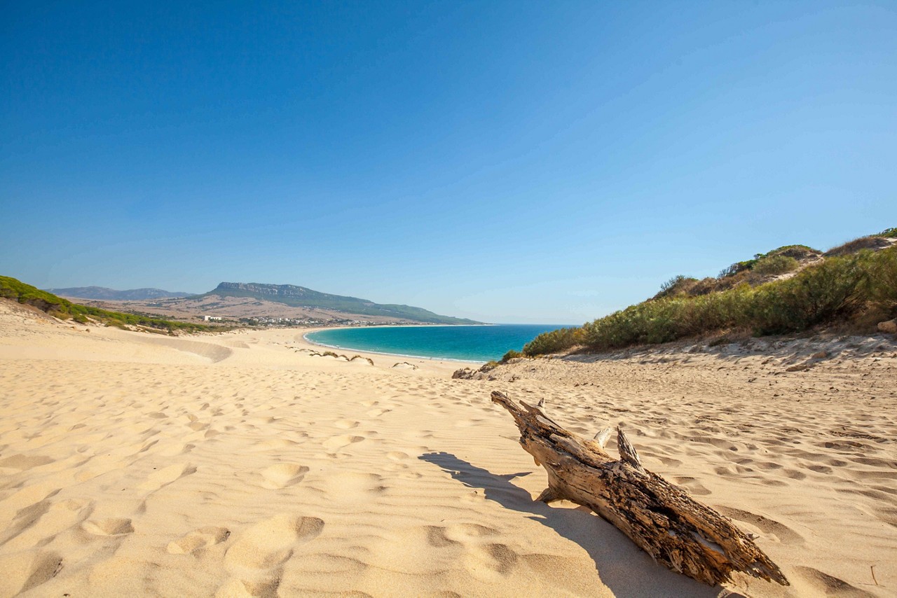 Die schönsten Strände Andalusiens: die Düne von Bolonia in Tarifa.